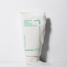 Cargar imagen en el visor de la galería, Green Tea Amino Hydrating Cleansing Foam
