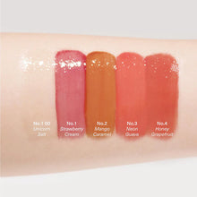 Cargar imagen en el visor de la galería, Popcorn Syrup Lip Plumper - No. 2 Mango Caramel
