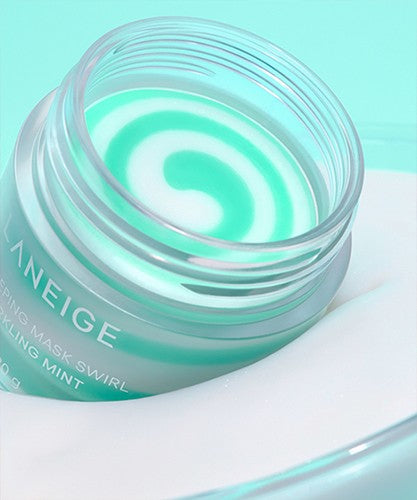 Lip Sleeping Mask Swirl (Sparkling Mint)