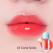 Cargar imagen en el visor de la galería, Juicy Berry Plumping Lip Oil (No. 15 Coral Soda)
