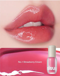 Popcorn Syrup Lip Plumper - No. 1 Strawberry Cream